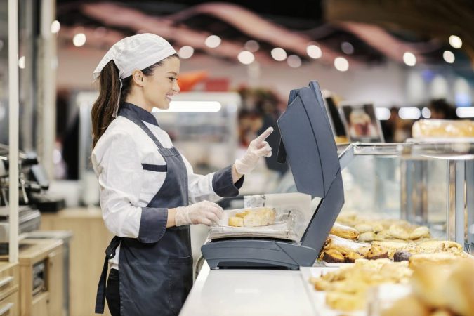 balance connectée boulangerie ; solution d'encaissement boulangerie